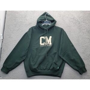 Pacific & Co. Cape May Hoodie Womens Small Green Fleece Lined Kangaroo Pocket